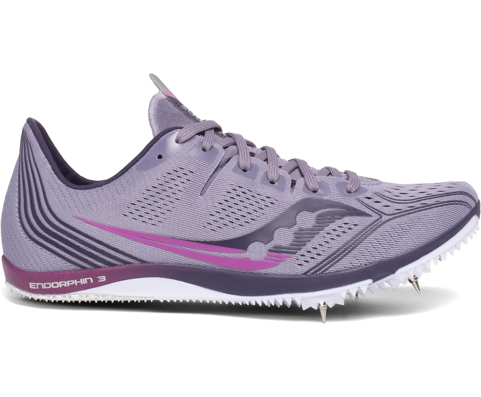 Tenis Para Correr Saucony Endorphin 3 Mujer Morados | México 107EBCX